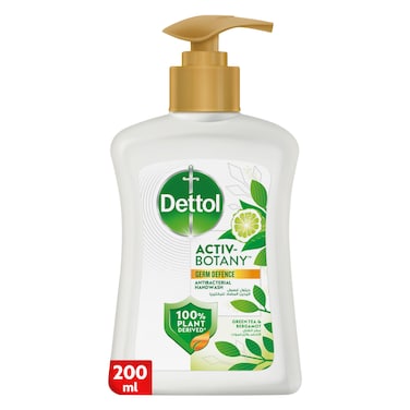 ديتول غسول اليدين، الشاي الأخضر والبرغموت، 200 مل