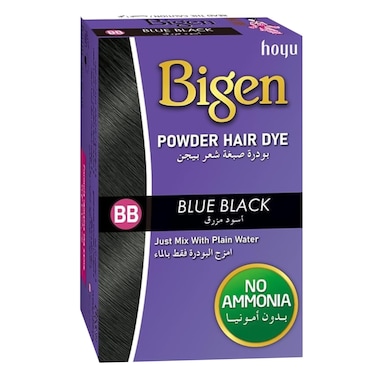 Bigen Hair Dye Color Powder 6g Blue Black