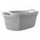 Turt Gray Square Laundry Basket