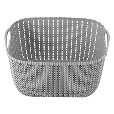هلال - سلة خبز صغيرة رمادية اللون