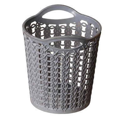 Turt Gray Storage Basket &ndash; Large