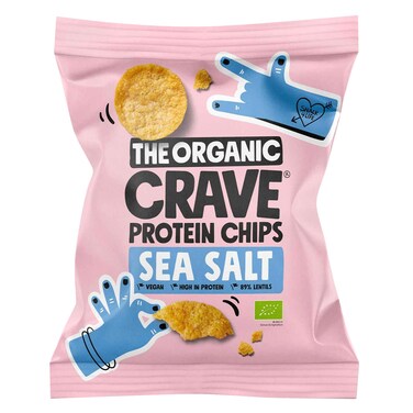 The Organic Crave - Protein Chip Sea Salt 30g