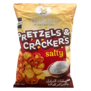Baker Classic Salt Pretzels 125g
