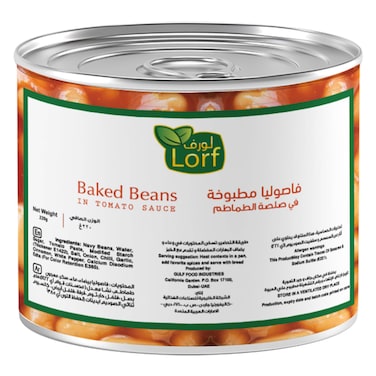 Lorf Baked Beans In Tomato Sauce 220g