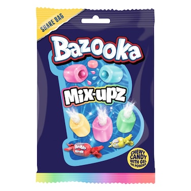 Bazooka Mix Upz Candy 120g