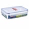 Komax Biokips Rectangular Food Saver Container Clear/Blue 1.1L