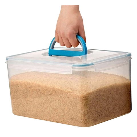 Komax Rectangular Food Saver With Handle, 11.5L