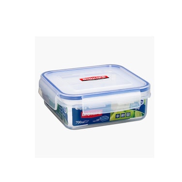 Komax Biokips Square Food Container Clear 700ml