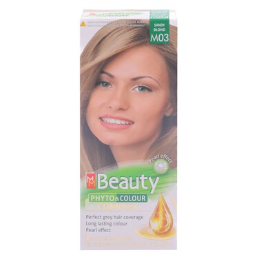 إم إم بيوتي - صبغة شعر بلون أشقر رملي M03