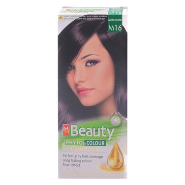إم إم بيوتي - صبغة شعر بلون الباذنجان M016