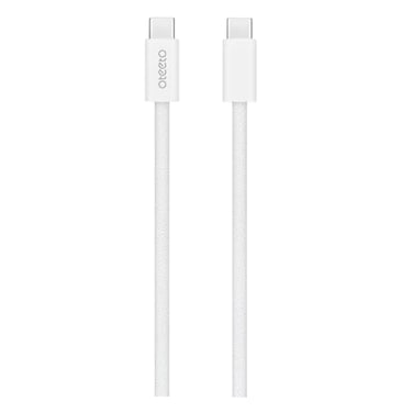 Oteeto OTCC02 Type-C To Type-C Data Sync And Charging Cable 1m White