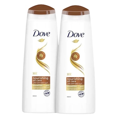 Dove Nourishing Oil Care Shampoo 350ml x Pack of 2