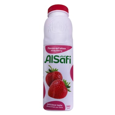 Alsafi Strawberry Flavoured Laban 340ml