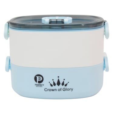 Perfect Kitchen Lunch Box Stainless Steel 1.5l Blue