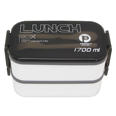 Perfect Lunch Box Plastic 1.7l White