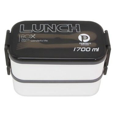 Perfect Lunch Box Plastic 1.7l White