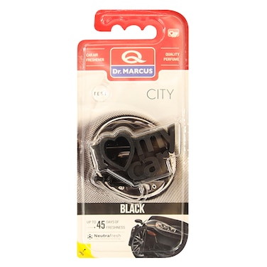 د. ماركوس معطر هواء سيتي باللون الأسود