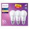 Philips - LED Bulb 13w E27, 3000k, 3 Pieces