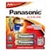 Panasonic - AA Alkaline Battery LR6T2B, 1.5V, 2 Pieces