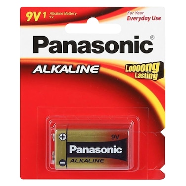 Panasonic - Alkaline Battery 9V