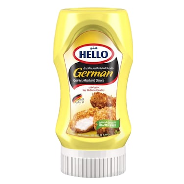Hello Gluten-Free German Garlic Mustard Sauce 300ml