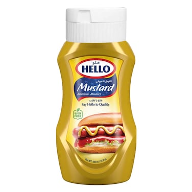 Hello Gluten-Free American Mustard Sauce 300ml