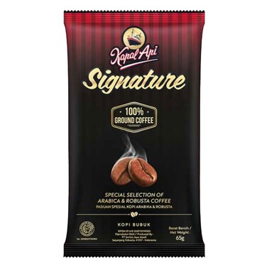 Kapal Api Signature Ground Coffee Powder 65g