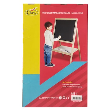 لوح خشبي مزدوج الجانب مقاس 50x47x109 سنتيمتر