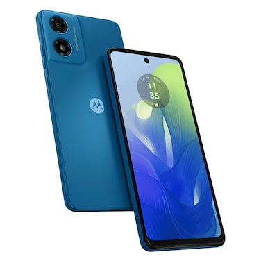 Motorola Moto G04s 4GB 128GB 4G LTE Dual SIM Smartphone 6.56 Inch Satin Blue