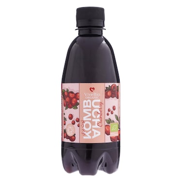 فيفبيو كومبوتشا عضوي بنكهة التوت البري، 330 مل