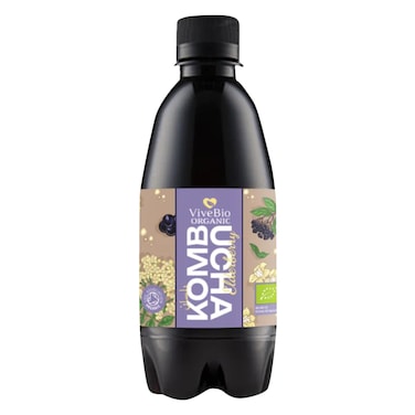 Vive Bio Organic Elderberry Kombucha 330ml