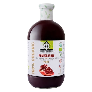 Georgia&rsquo;s Natural Organic Pomegranate Juice 1L