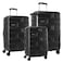 أمريكان توريستر بريكلين - طقم حقائب سفر صلبة 4 عجلات 3 قطع أسود