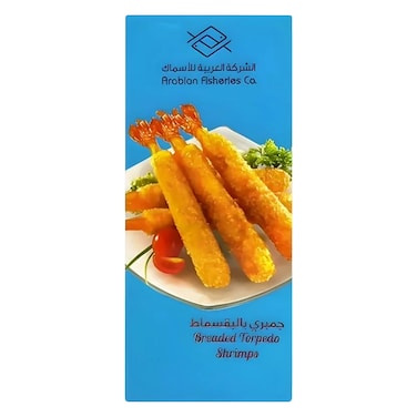 الأسماك العربية - روبيان توربيدو بالبقسماط 350 جرام