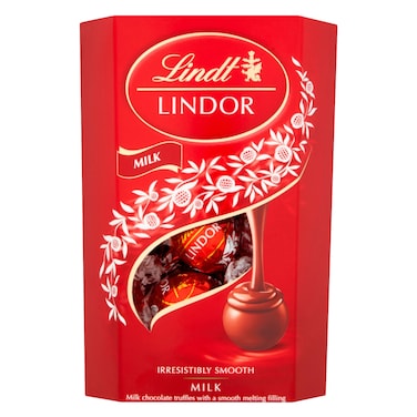 Lindt Lindor Milk Chocolate Balls Red 137g