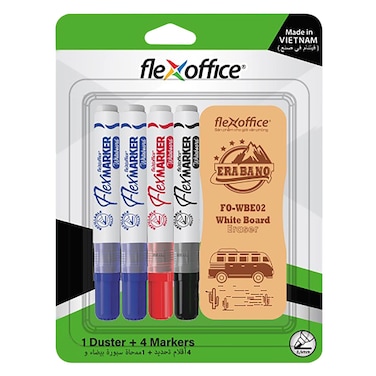 Flexoffice Whiteboard Marker Set