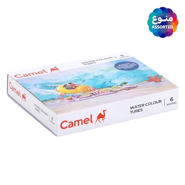 Camel - Student Water Colours, 6 Colors, Assorted
