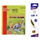 Cello - Pencil 12 Pencils Pack With Camlin 12 Color Pencils