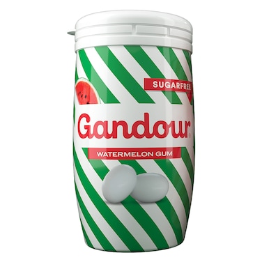 غندور علكة بنكهة البطيخ بدون سكر 70.4 جرام