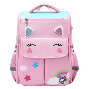 Eazy Kids, School Bag, Unicorn, Pink, 15 Inch
