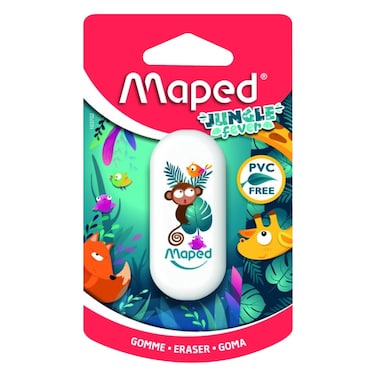 Maped Jungle Fever - Eraser Blister