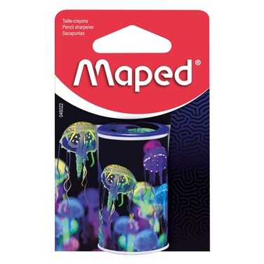 Maped Deepsea Paradise Pencil Sharpener, Can Blister