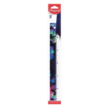 Maped - Decorated Ruler Deep Sea 30cm