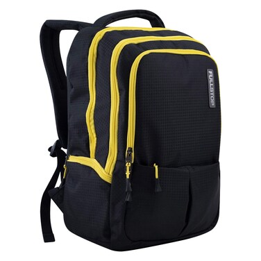 FullStop - Backpack Black &amp; Yellow 46 cm