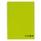 Sept Couleur Notebook Green A4 80 Sheet