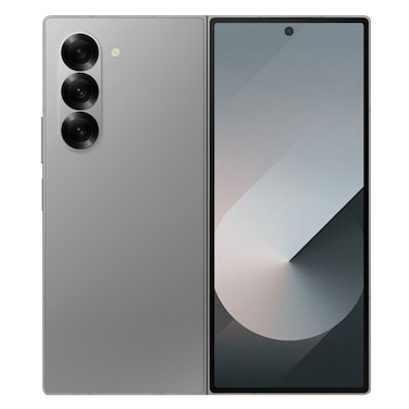 سامسونج جالاكسي فولد 6، 256 جيجابايت، فضي