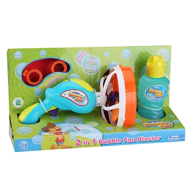 Power Joy - Bubble Jumbo Gun 2 in 1 - 8OZ