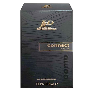 JEAN PAUL DUPONT Connect Noir Uomo Perfume Eau de Toilette Men 100ml