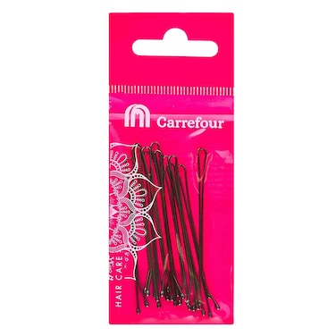 Carrefour - Hair Bobby Pins Brown X12