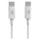 راف باور - RP-CB1021 كابل نوع C إلى نوع C 1 متر TPE، أبيض